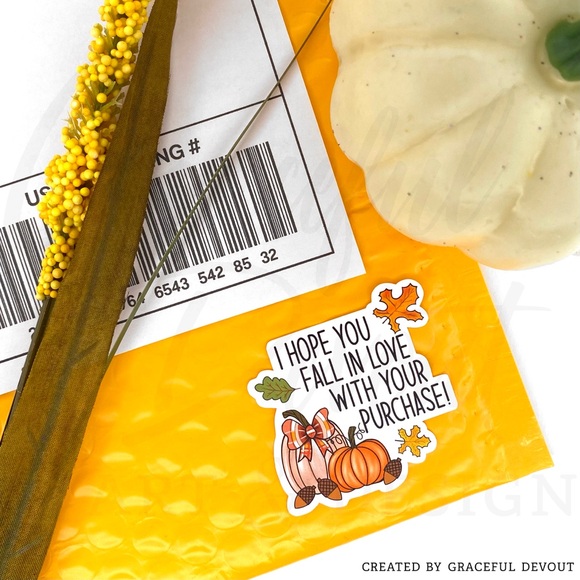 I Hope You Fall In Love With Your Purchase!- 2" (inches) (96ct.)  [GD89-96] - Picture 2 of 4